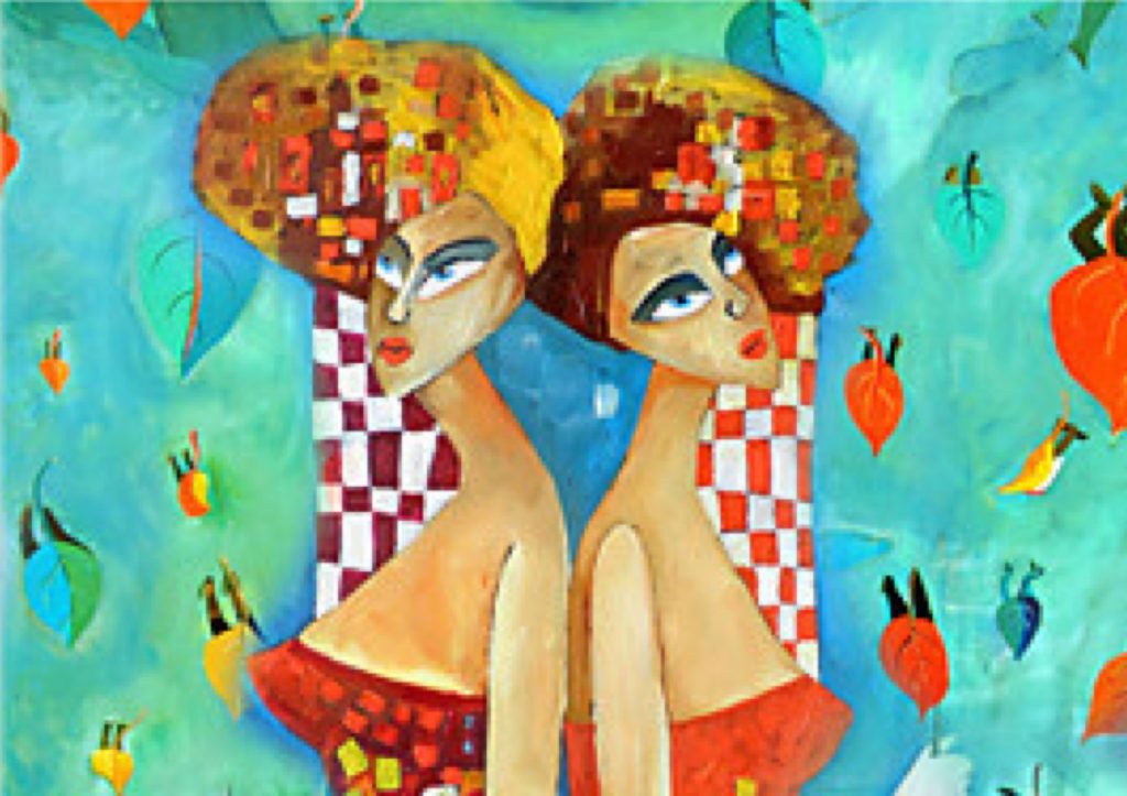 Marie et femme