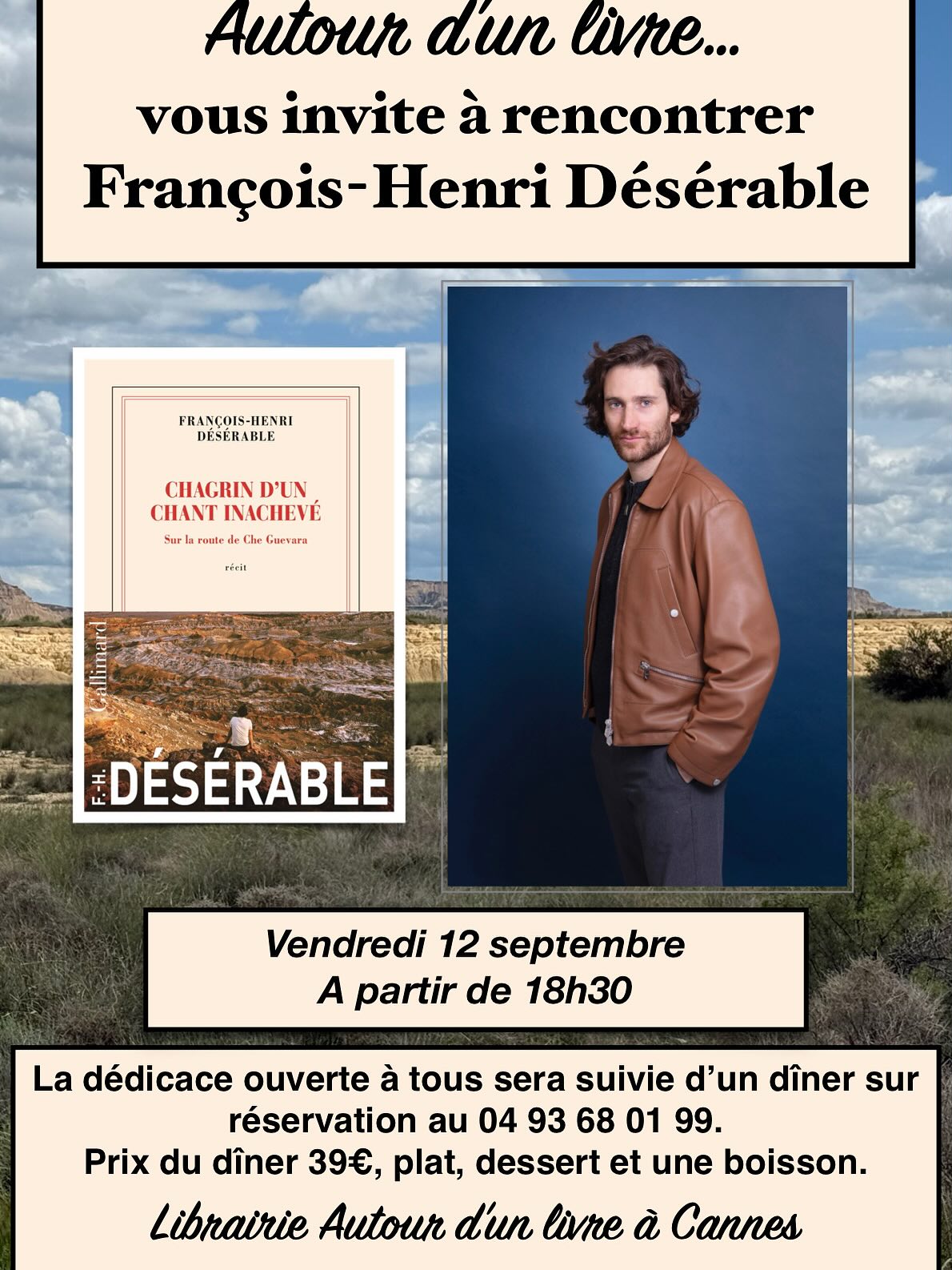RENCONTRE AVEC FRANÇOIS-HENRI DÉSÉRABLE