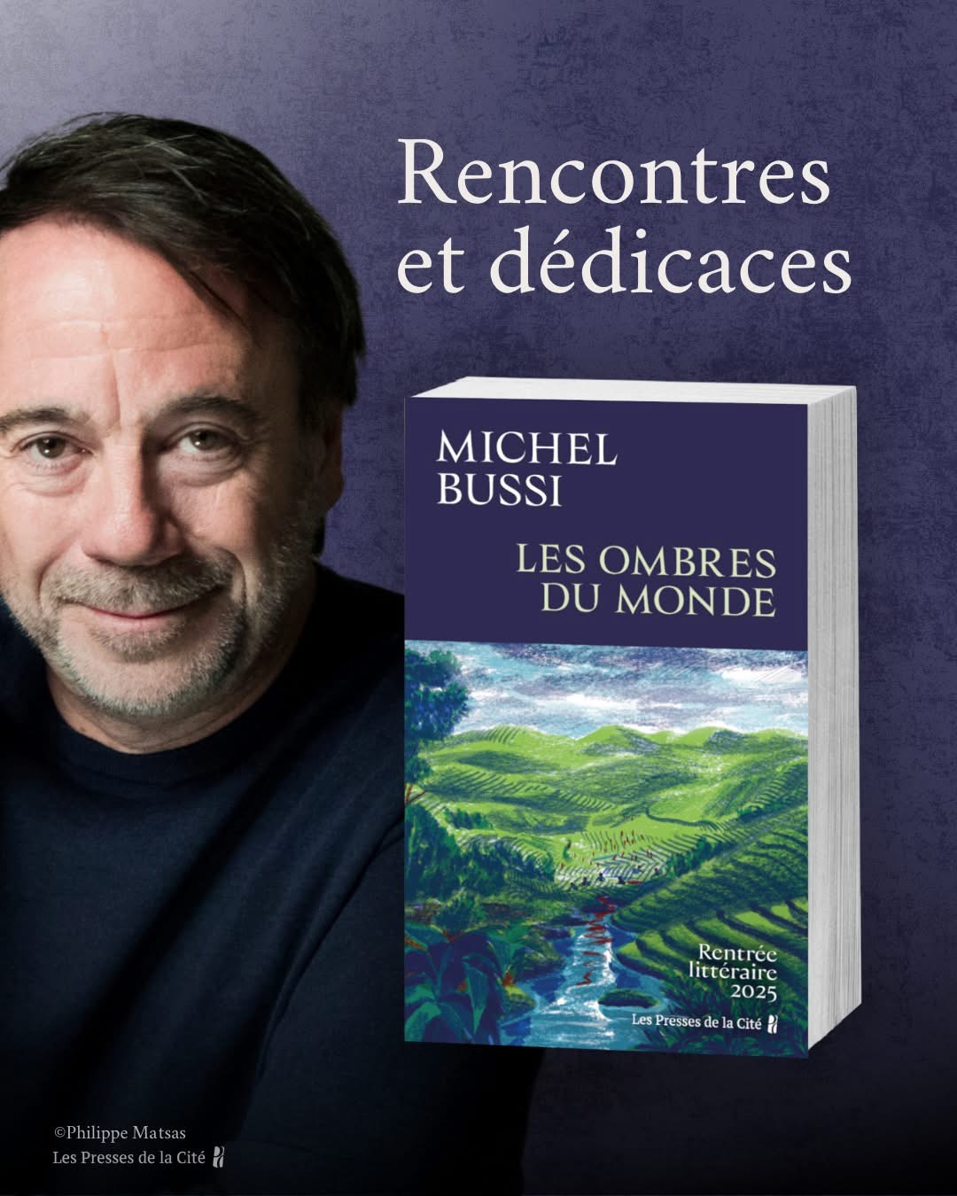 Dédicaces et rencontres avec Michel Bussi