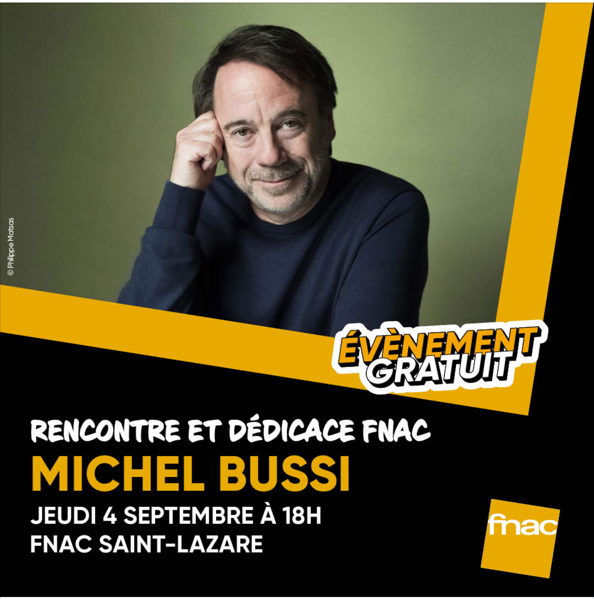 Rencontre et dédicace avec Michel Bussi