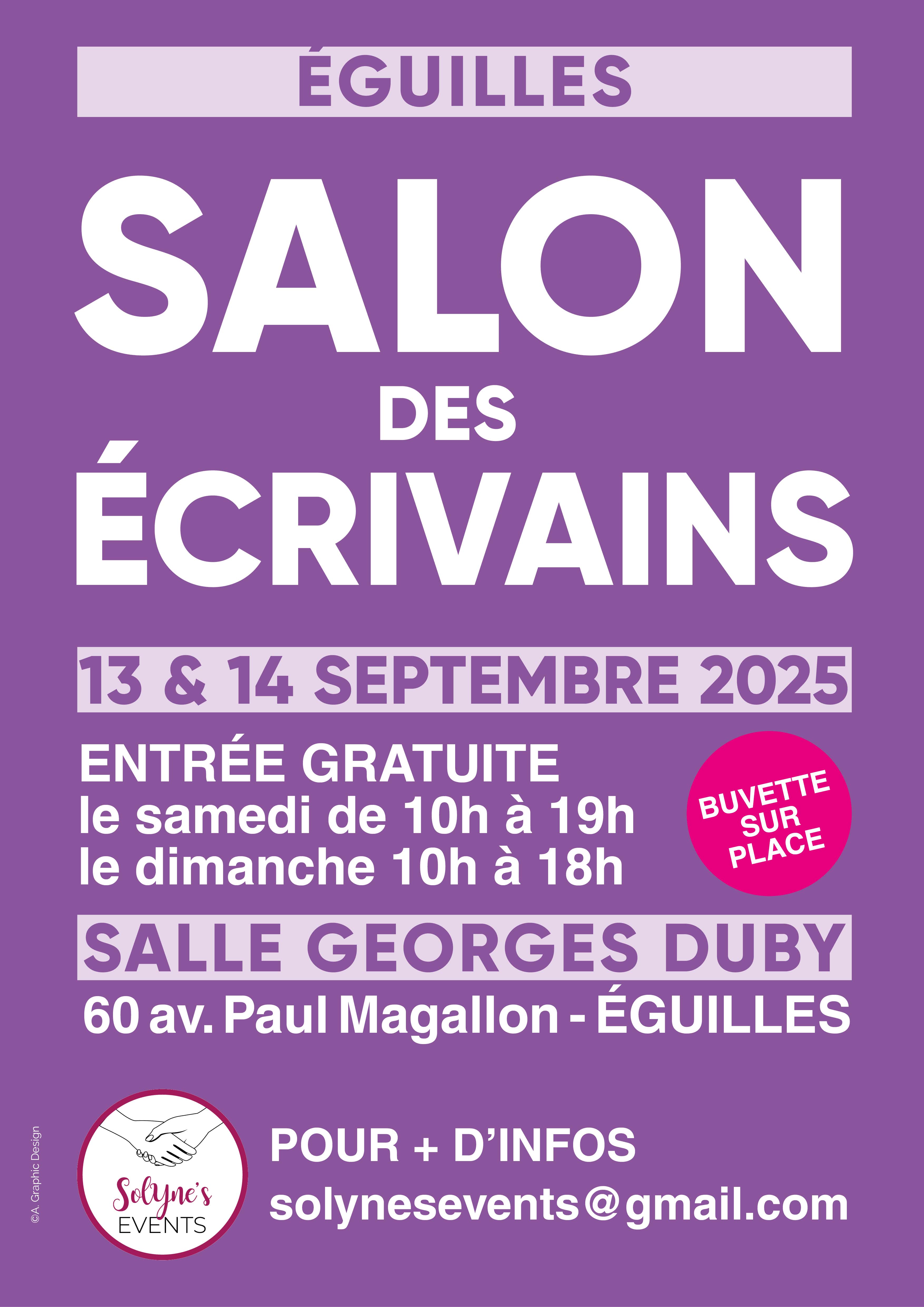 GILLES GAILLARD AU Salon des écrivains d’Éguilles