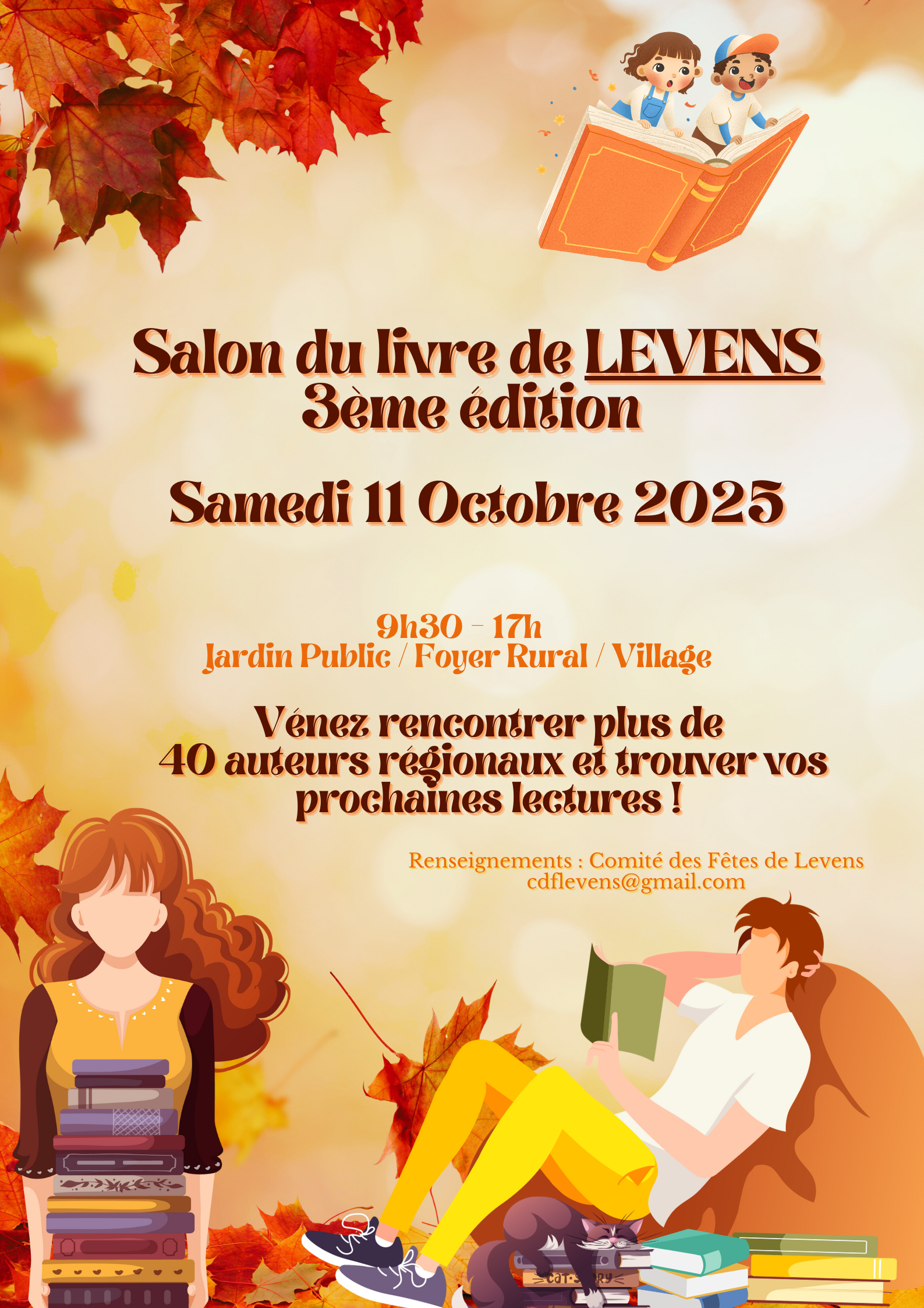 Laurence Genevet au Salon du Livre de Levens