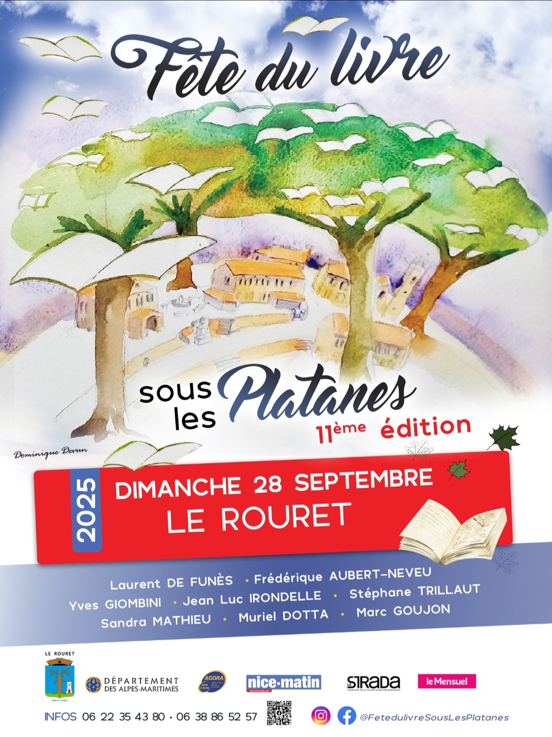 Cécile Olivéro vous invite à “Lire sous les platanes”