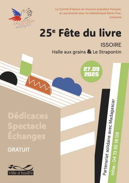 Antonio Pereira vous invite à La Fête du Livre à Issoire (63)