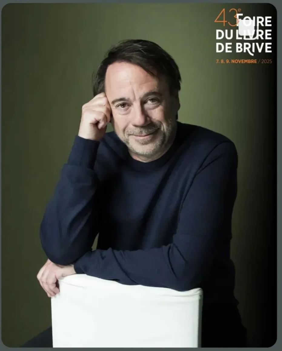 Michel Bussi à la Foire du livre de Brive