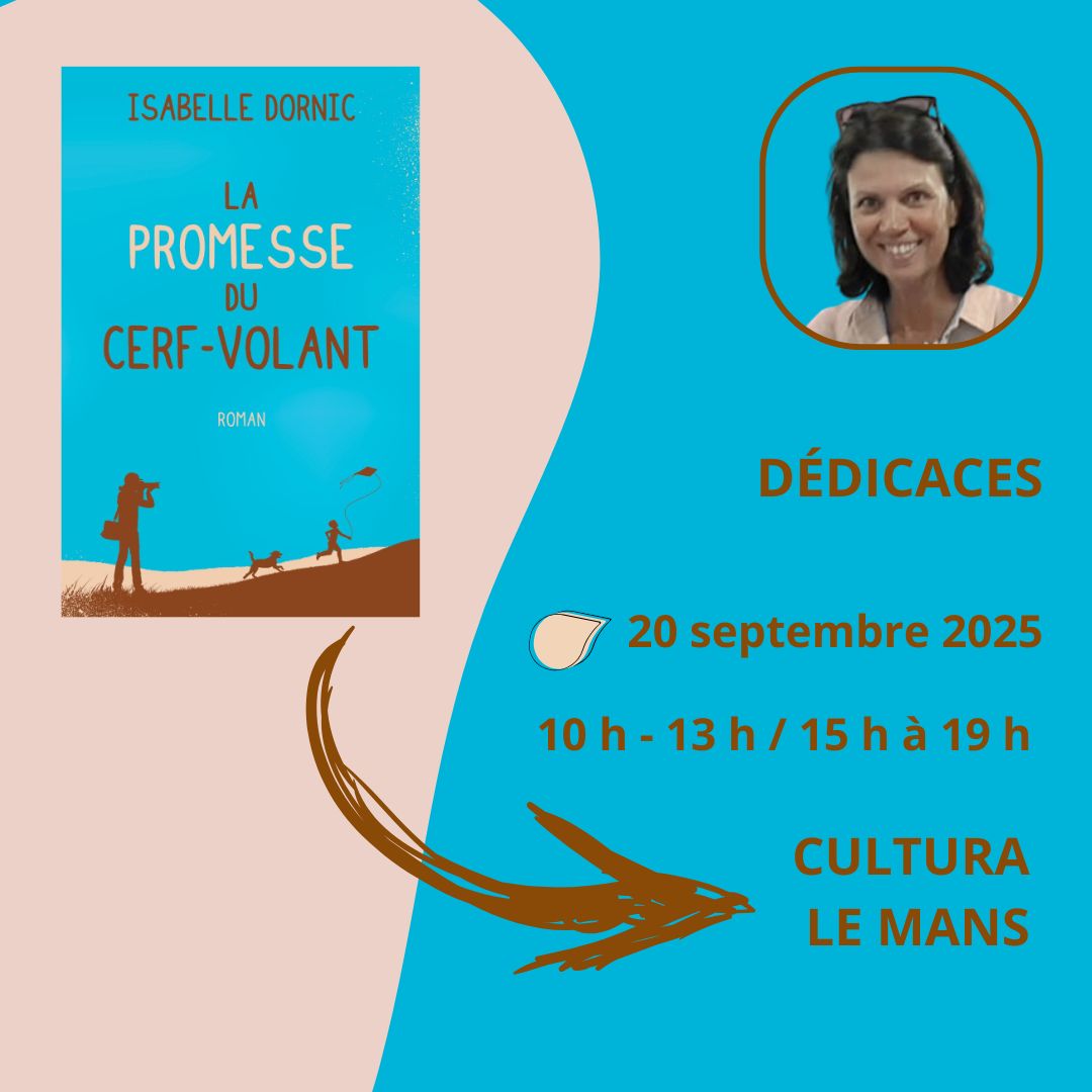 Isabelle Dornic EN Dédicace À CULTURA AU MANS