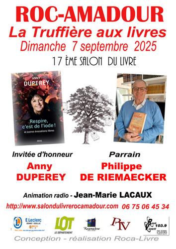 PHILIPPE DE RIEMACKER VOUS INVITE À UNE journée  littéraire incontournable à Rocamadour