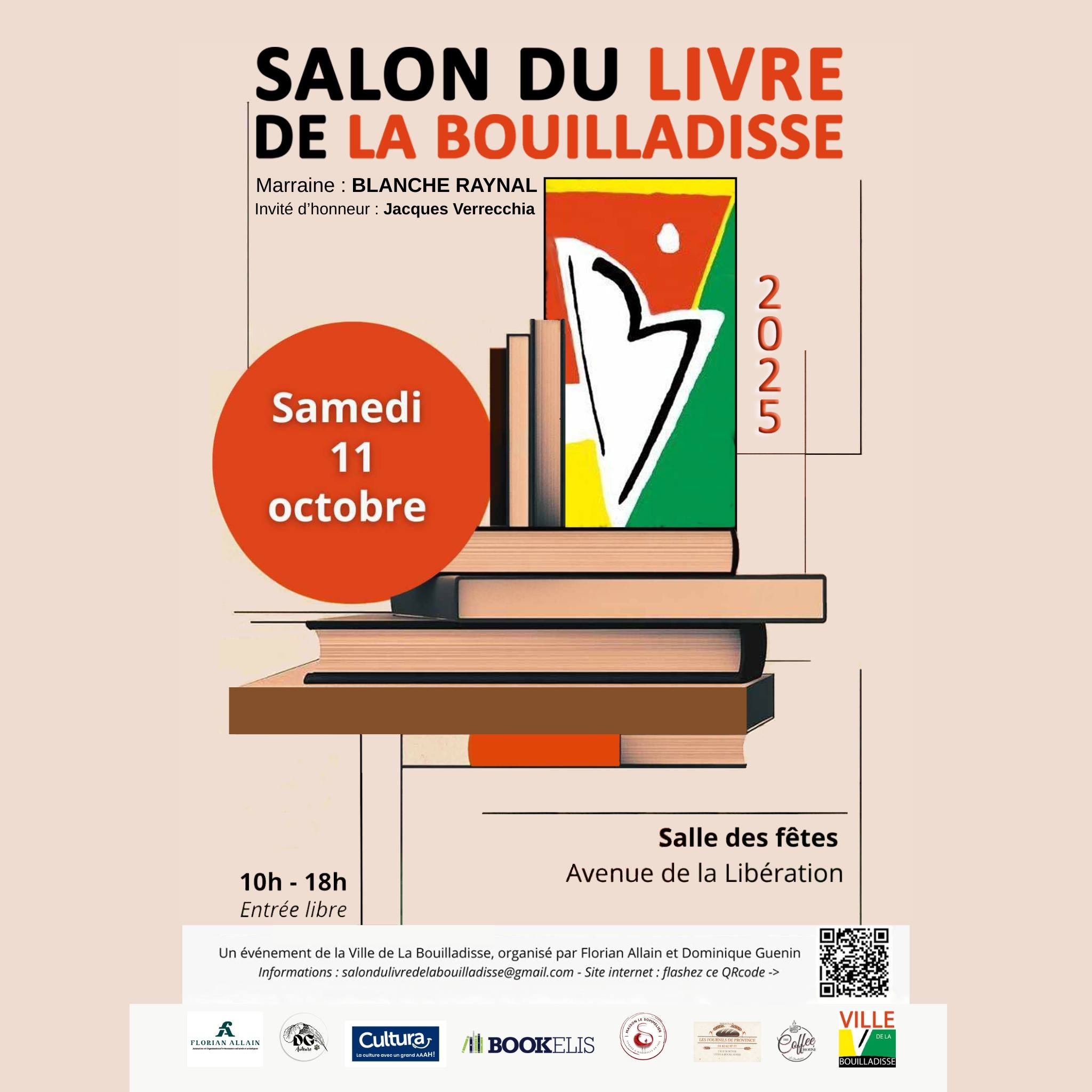 Eric Gallorini au Salon du livre de la Bouilladisse