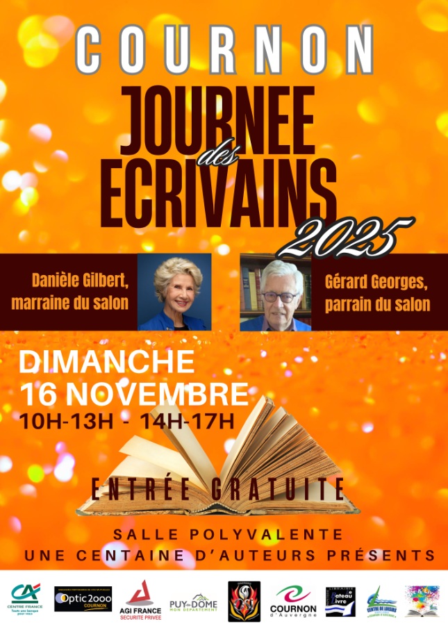 Antonio Pereira vous invite à La Journée des Écrivains à Cournon-d’Auvergne (63)