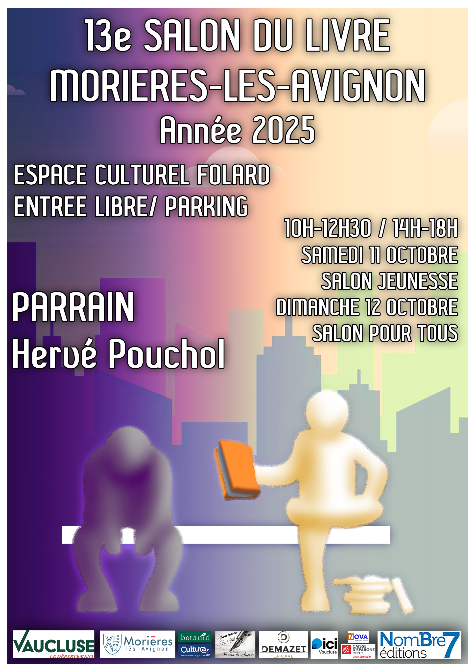 Eric Gallorini au Salon du livre de Morières-Lès-Avignon