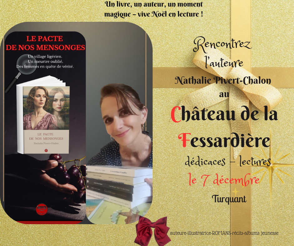 Noël au Château de la Fessardière avec NATHALIE PIVERT CHALON