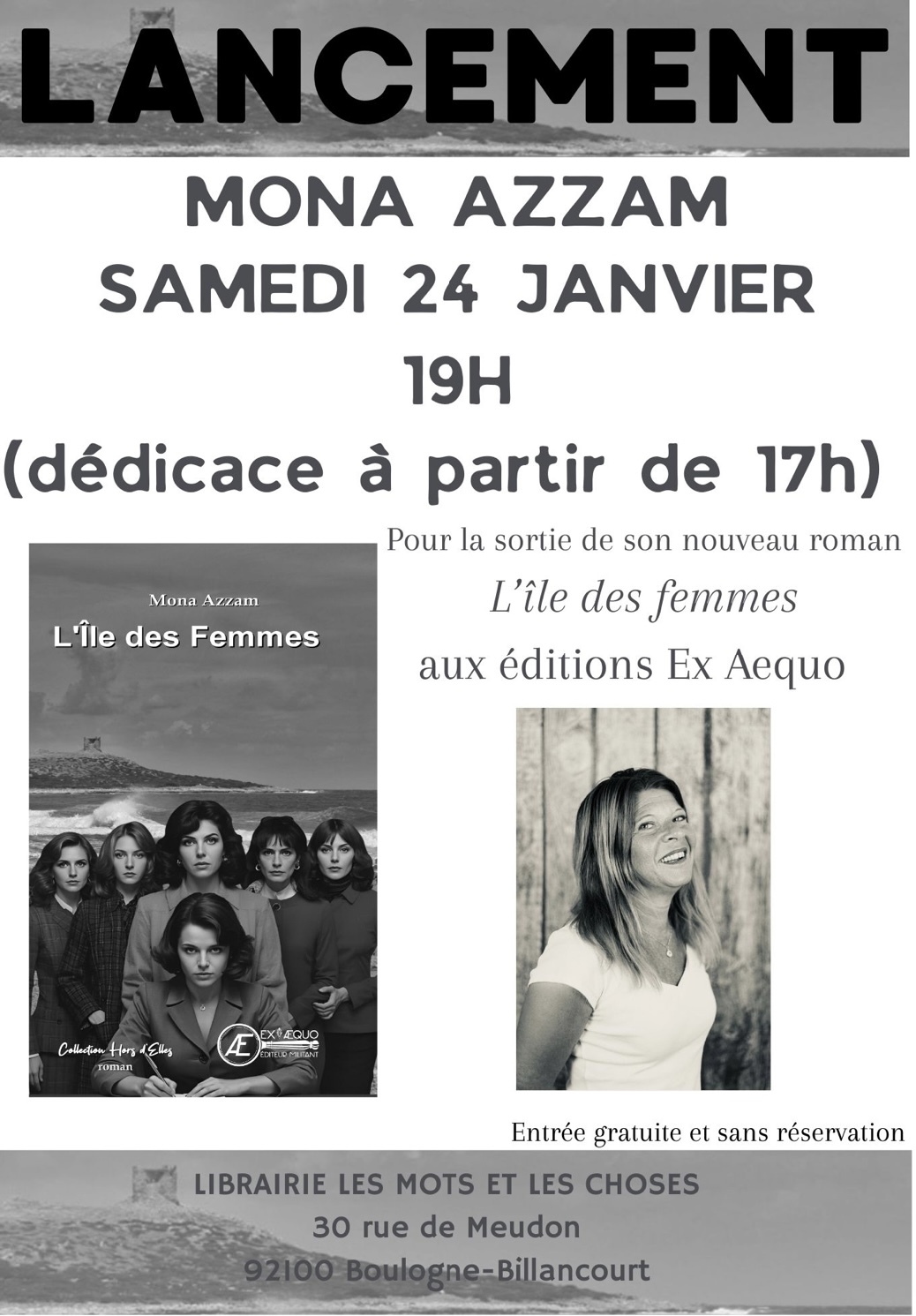 Lancement de L’Île des femmes