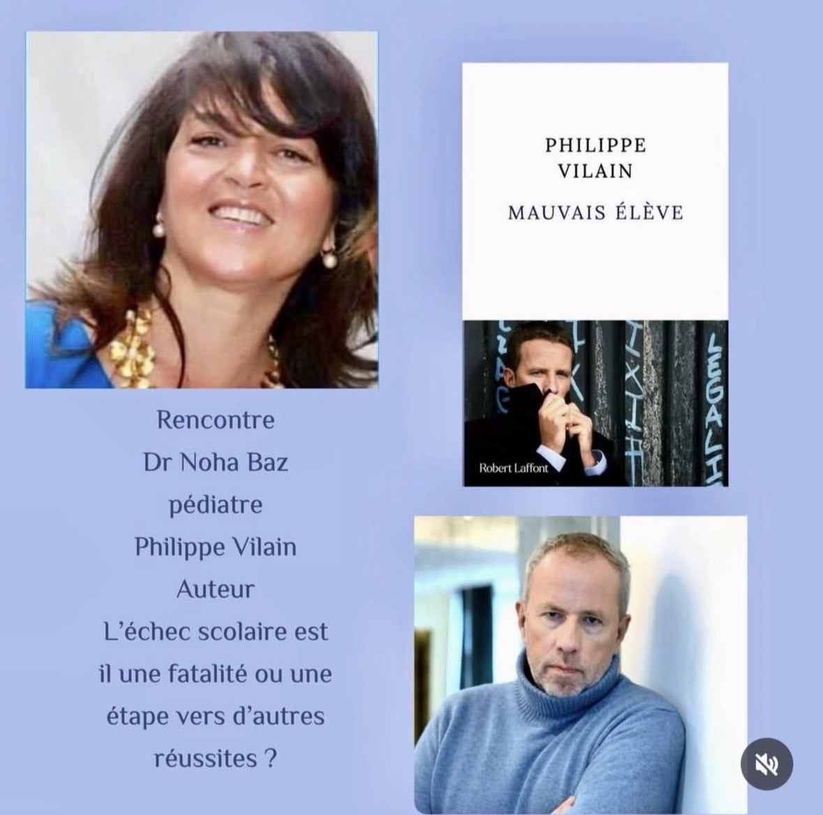 L’échec scolaire est-il une fatalité. Avec Philippe Vilain