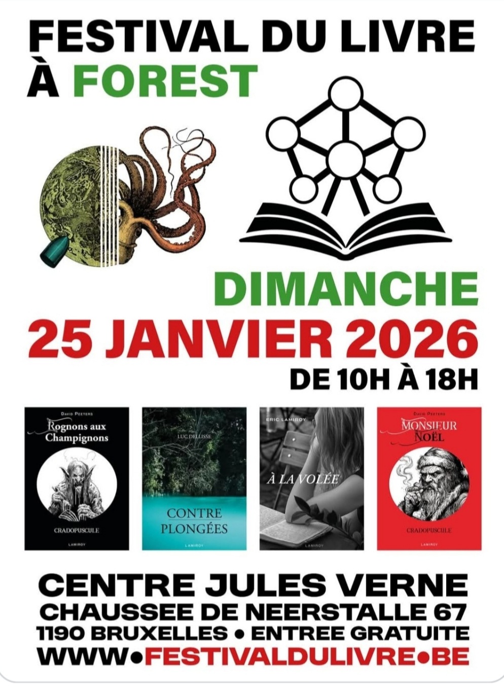 FESTIVAL DU LIVRE DE FOREST