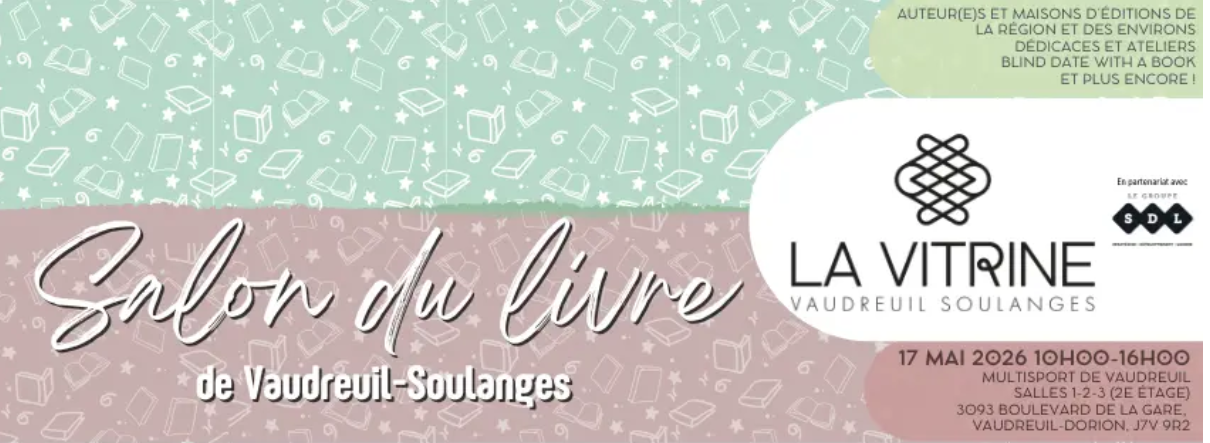 Chantal Guimond au Salon du livre de Vaudreuil-Soulanges