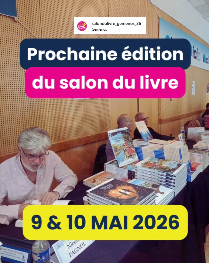 Brigitte Mascaro au Salon du livre de Gémenos