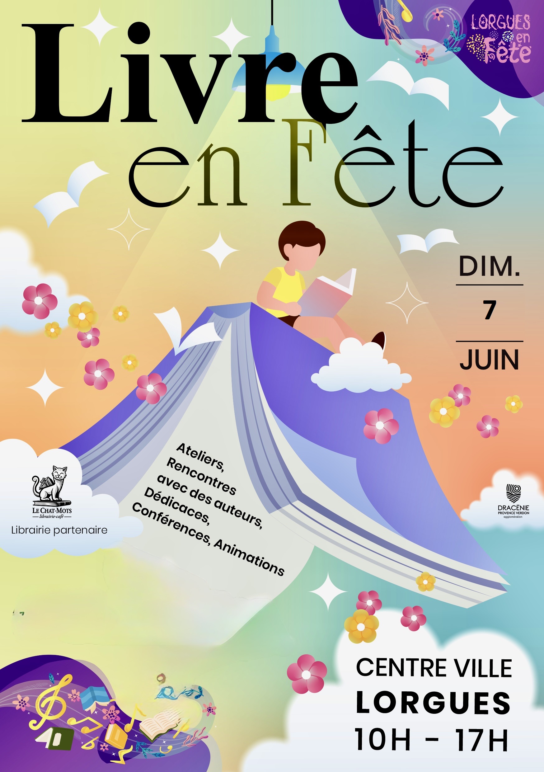 Brigitte Mascaro au Salon du livre de Lorgues