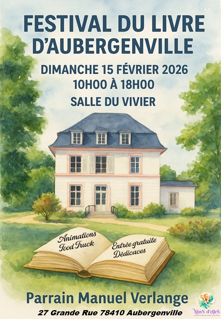 Manuel Verlange Parrain du Festival du livre d’Aubergenville