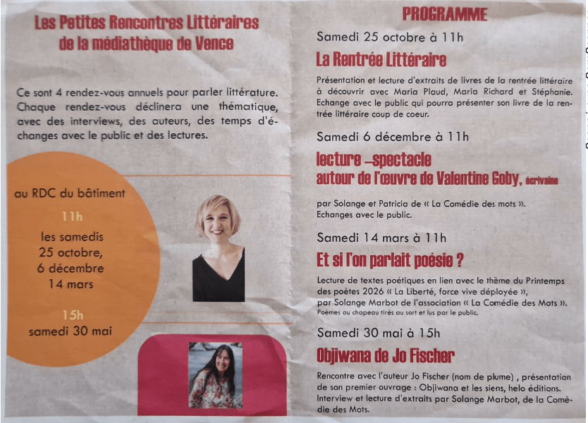 Les petites rencontres littéraires