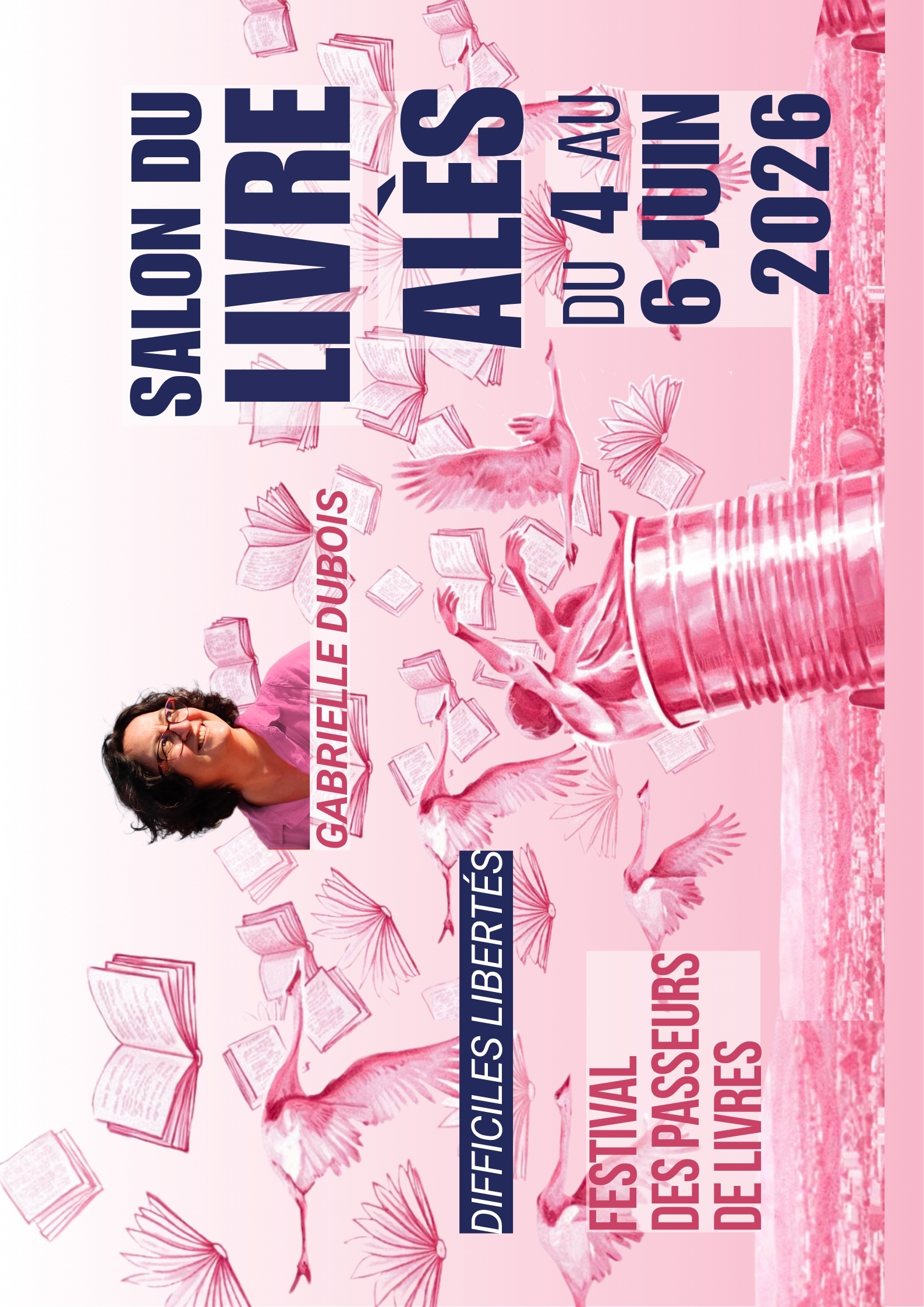 Gabrielle Dubois au Salon du Livre d’Alès