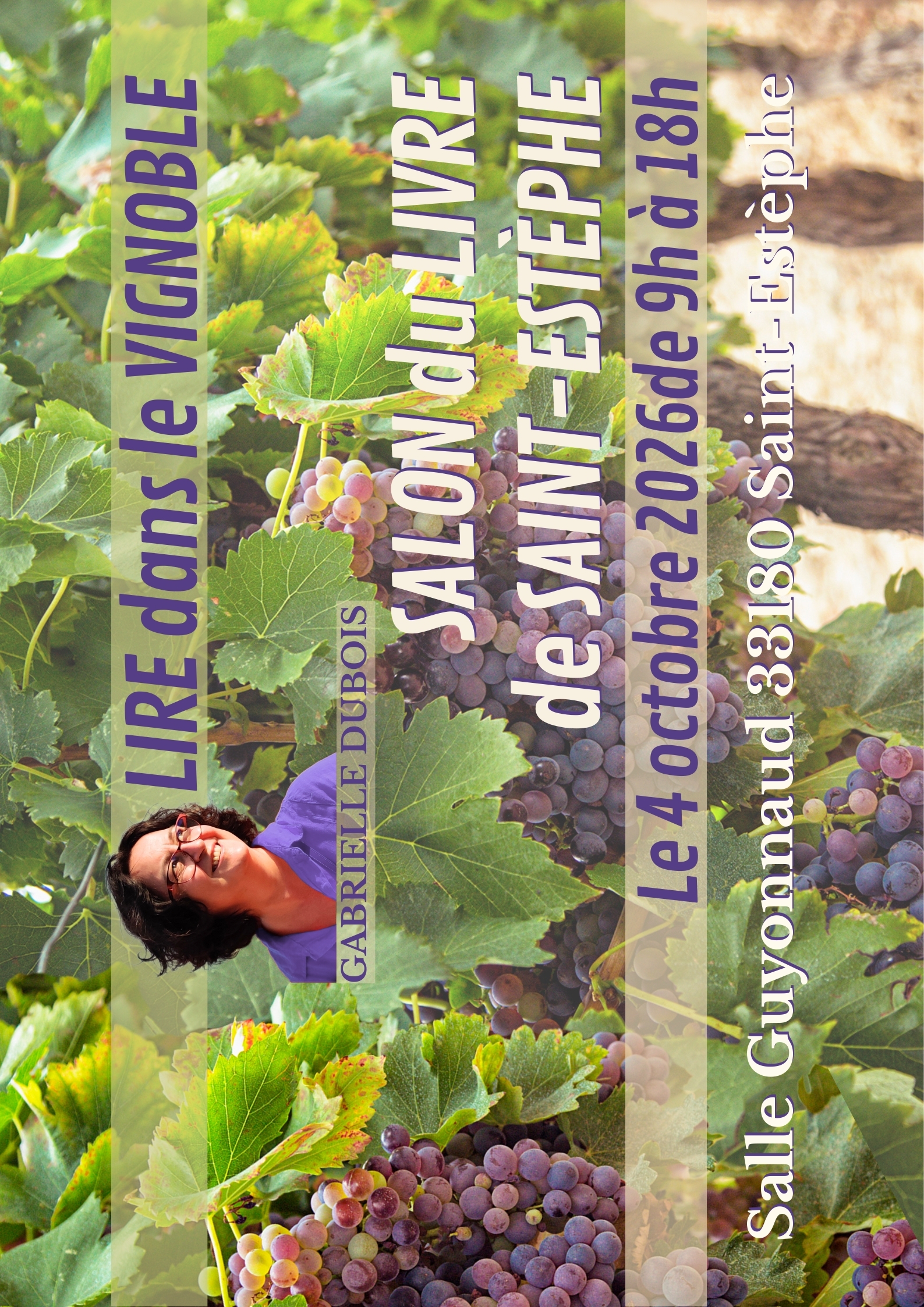 Lire dans le Vignoble avec Gabrielle Dubois