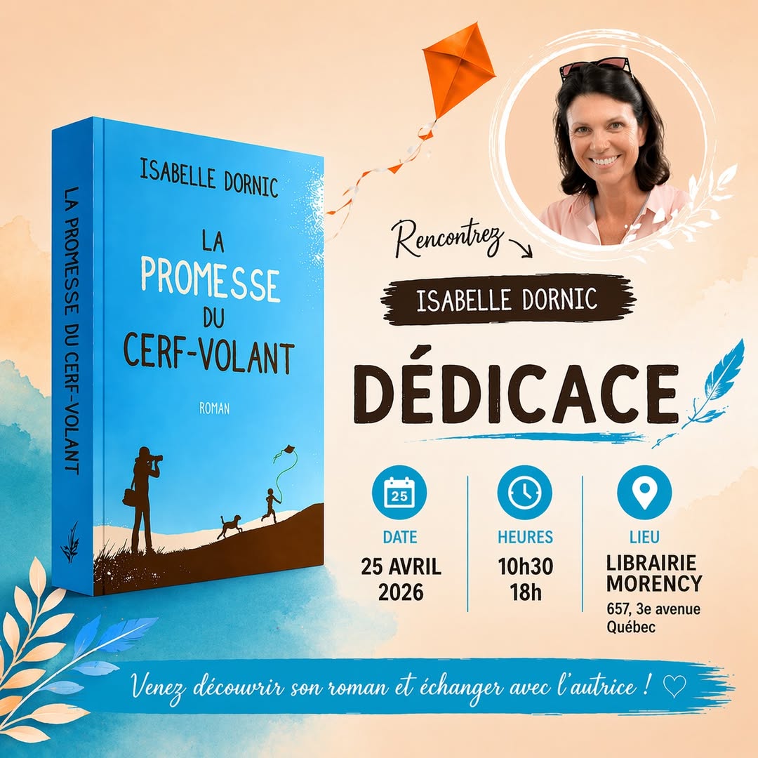 Dédicaces – Librairie Morency – Québec