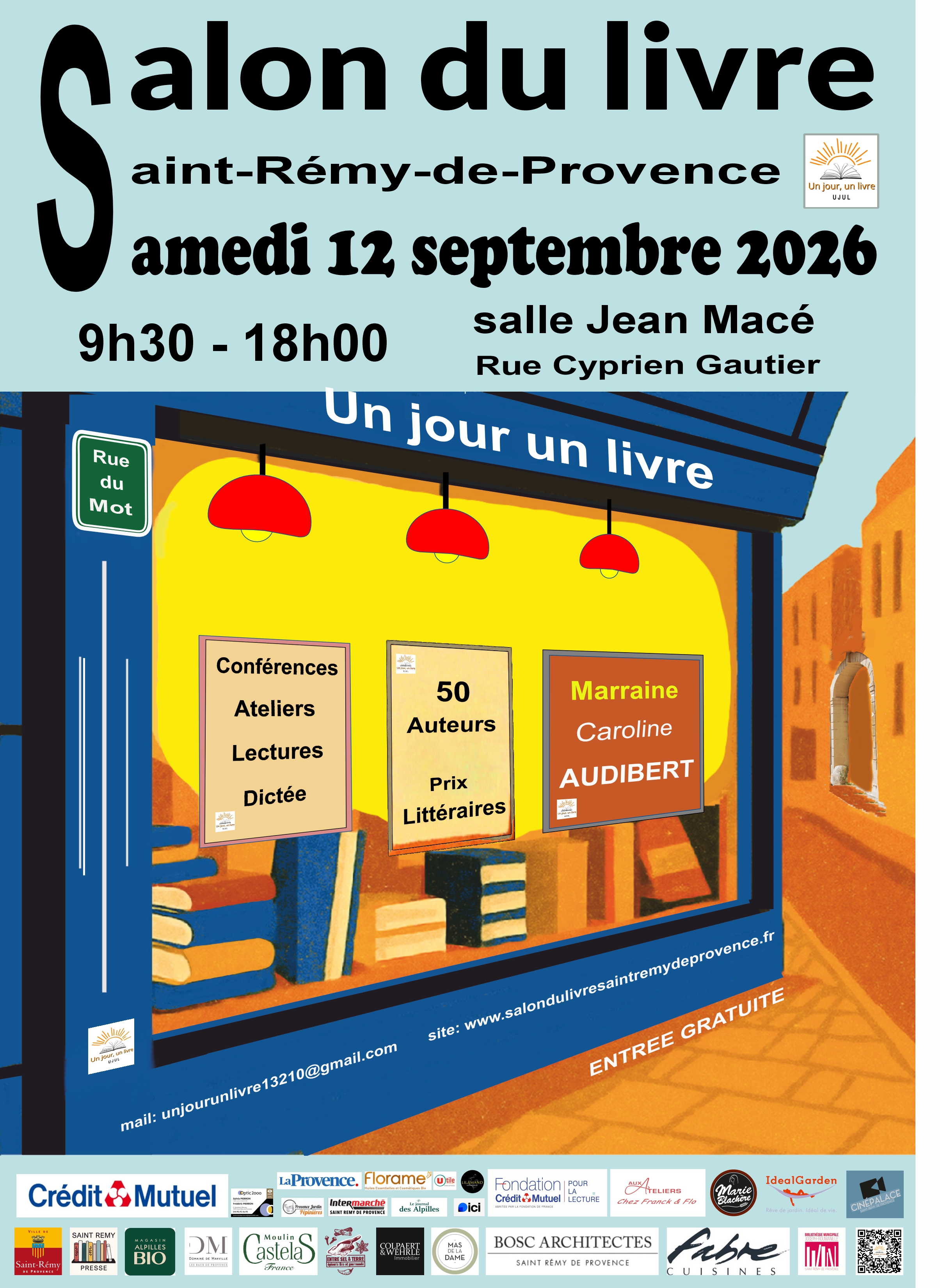 Laurence Genevet au Salon du Livre de Saint Rémy de Provence