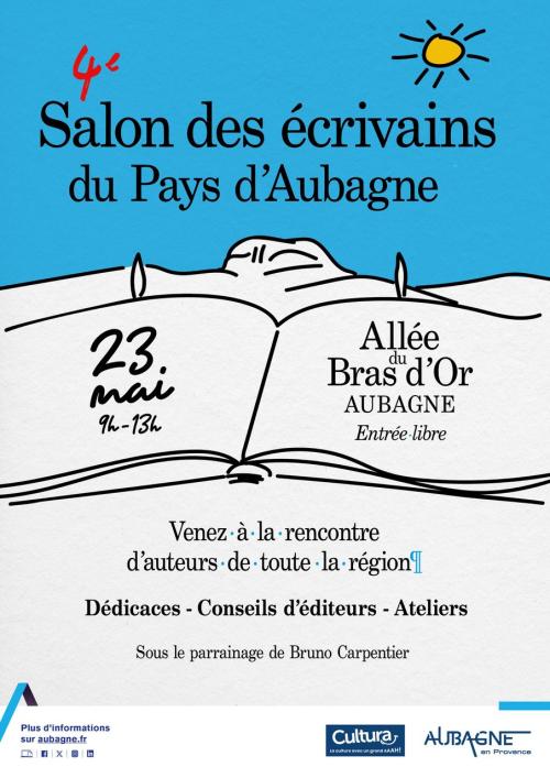 Brigitte Mascaro au Salon des écrivains du pays d’Aubagne