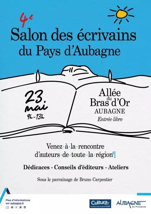 Brigitte Mascaro au Salon des écrivains du pays d’Aubagne