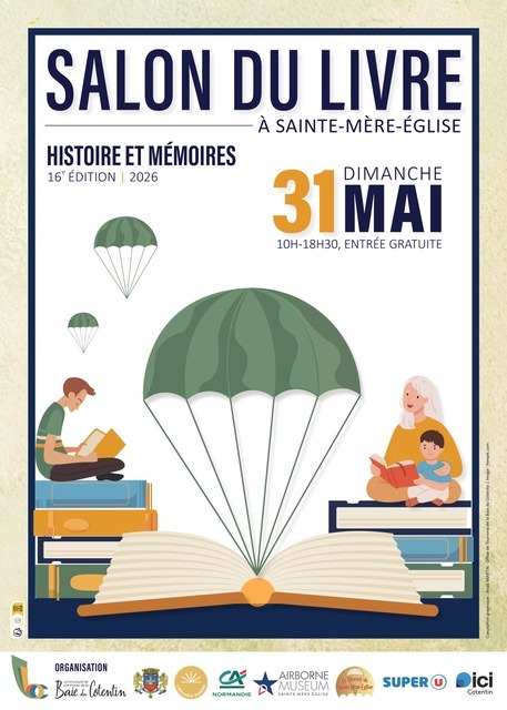 Francis LA CARBONA au Salon du livre de Sainte-Mère-Eglise