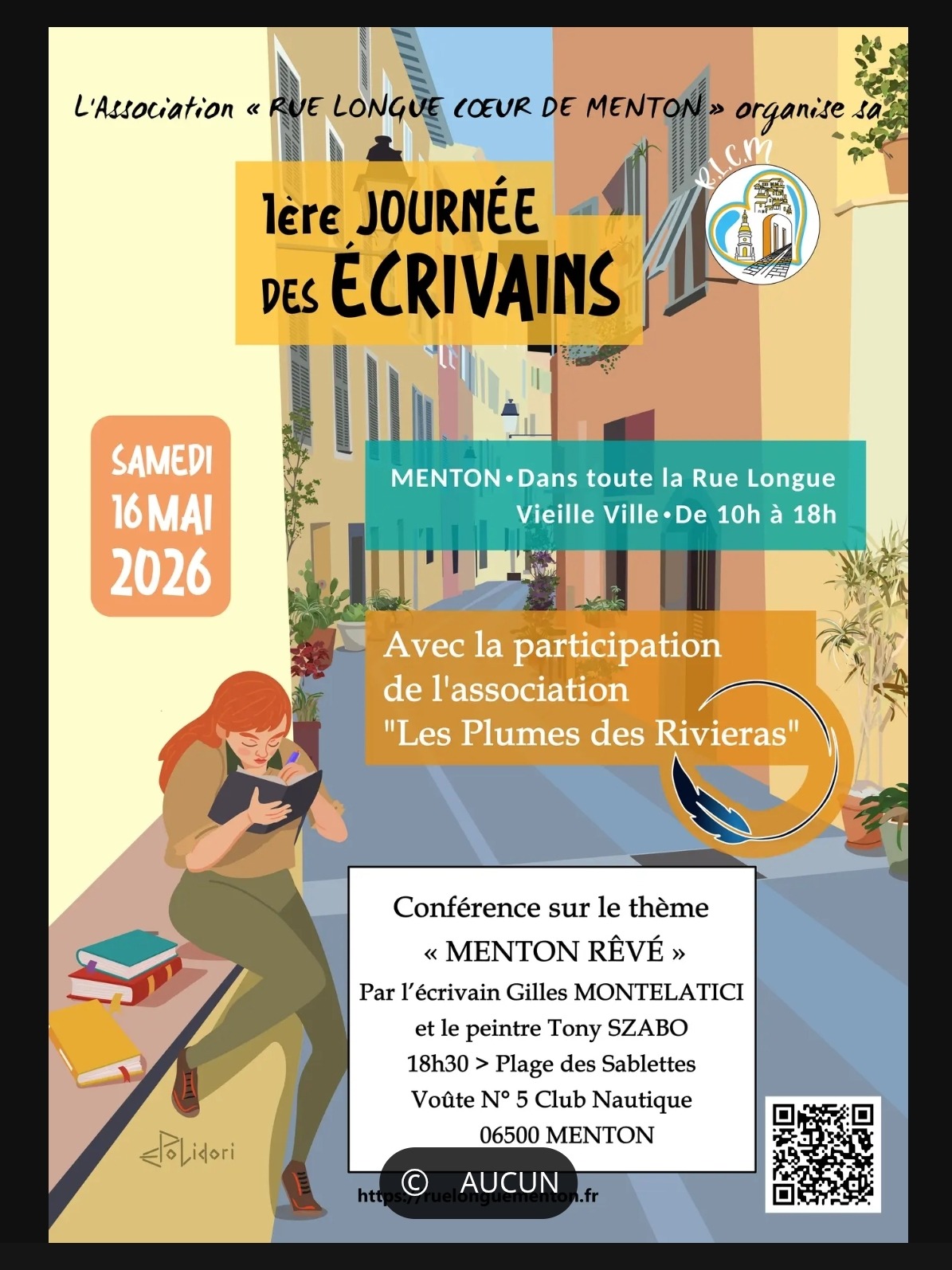 1ère journée des Ecrivains avec Sylvie Bouhier