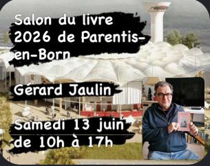 Gérard Jaulin au Salon du livre de Parentis-en-Born