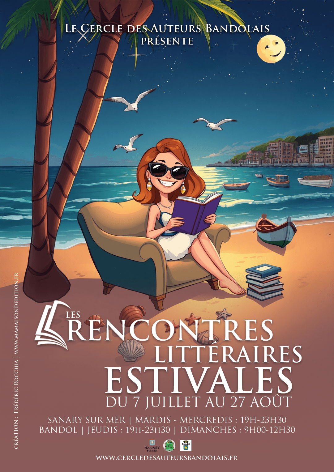 Brigitte Mascaro aux Rencontres Littéraires de Bandol