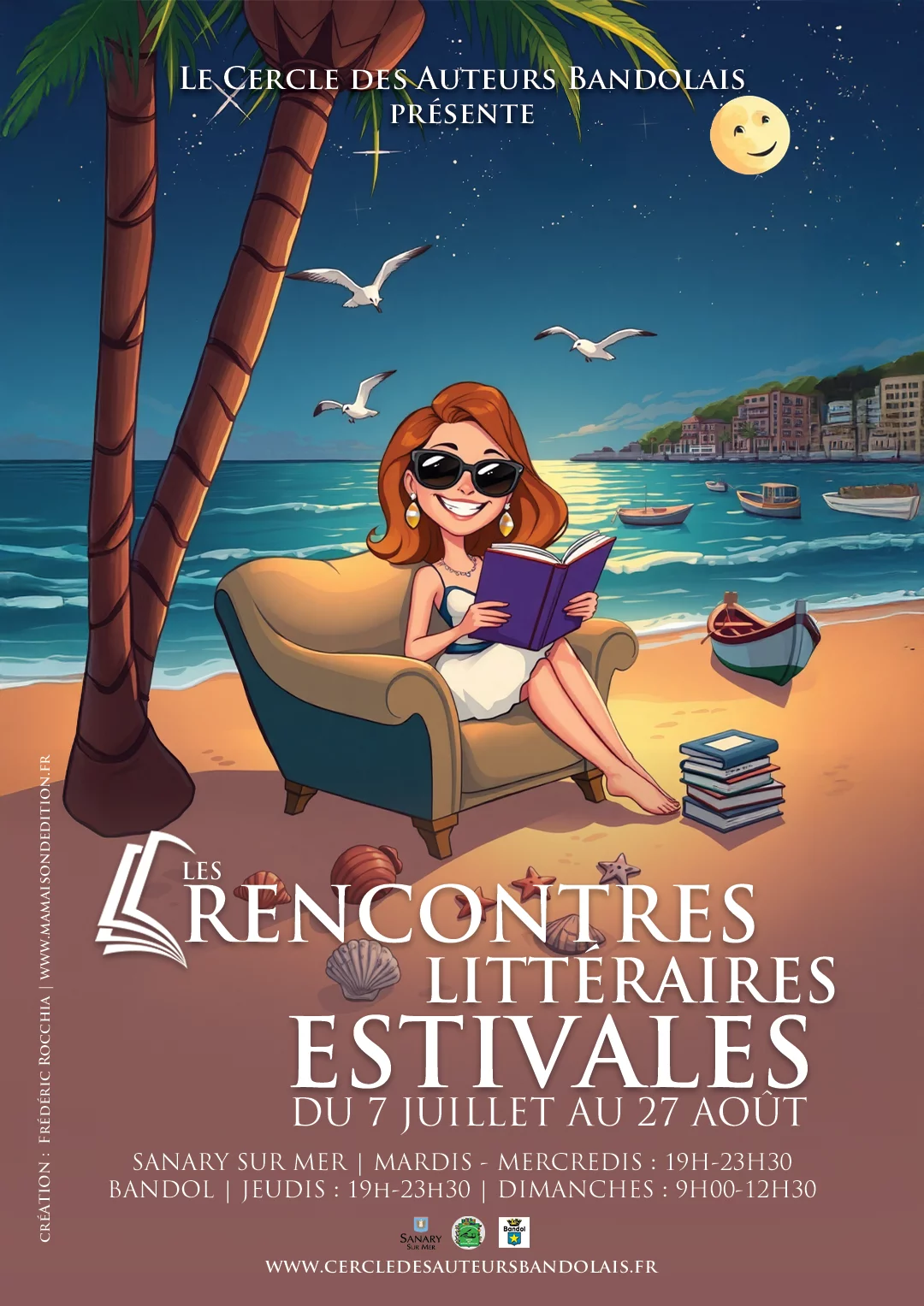 Brigitte Mascaro aux Rencontres Littéraires de Bandol