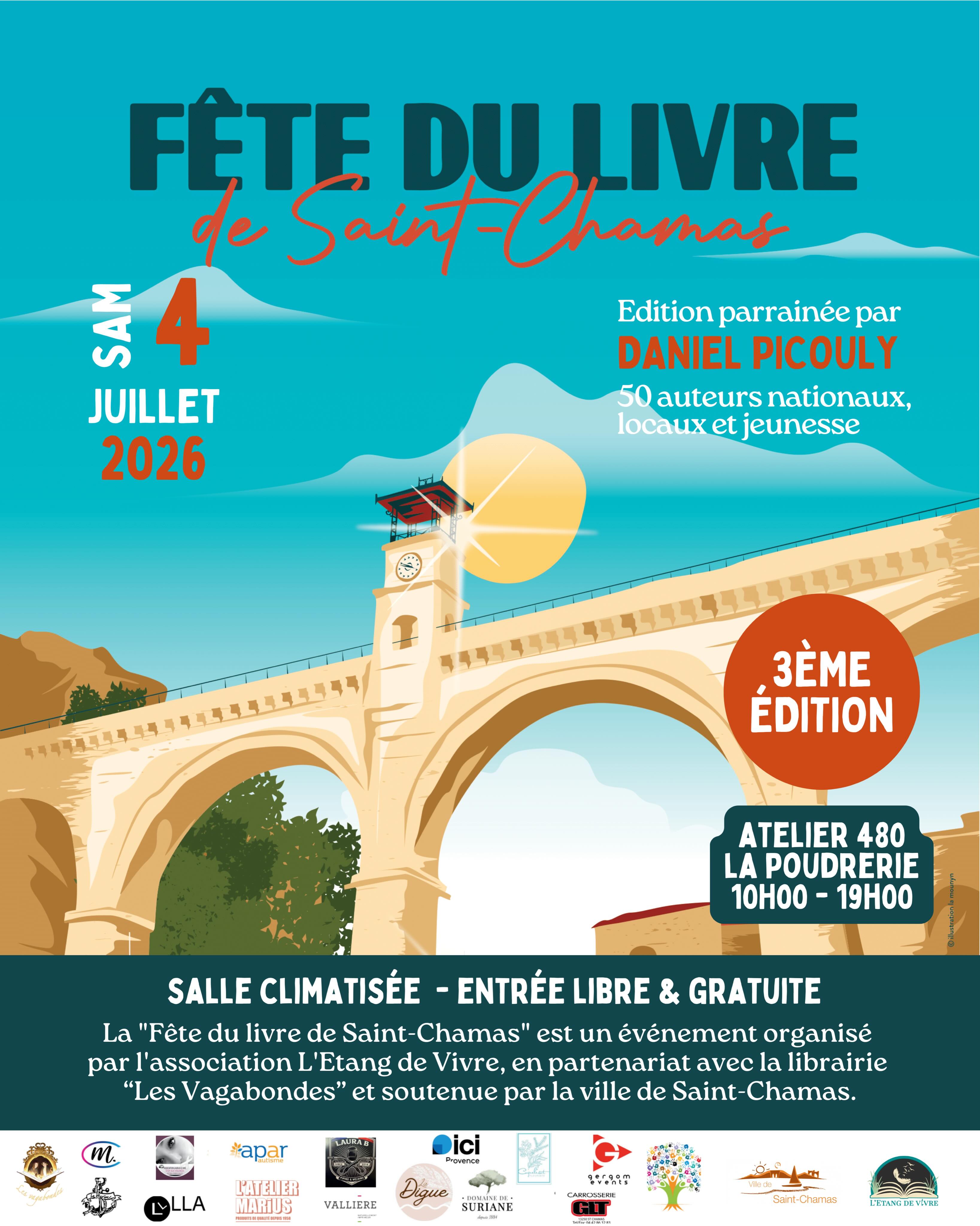 ERIC GALLORINI à la Fête du livre de Saint Chamas.