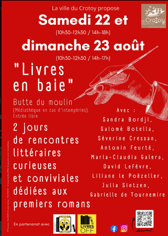 Livres en baie avec Liliane LE POËZELLER