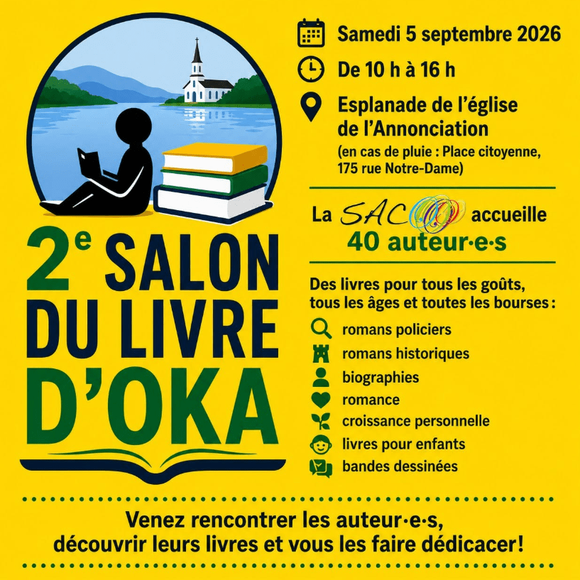 Chantal Guimond au 2e Salon du Livre d’OKA