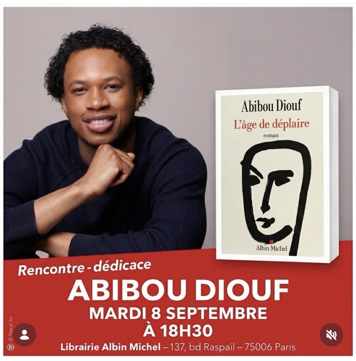 Dédicace chez Albin Michel