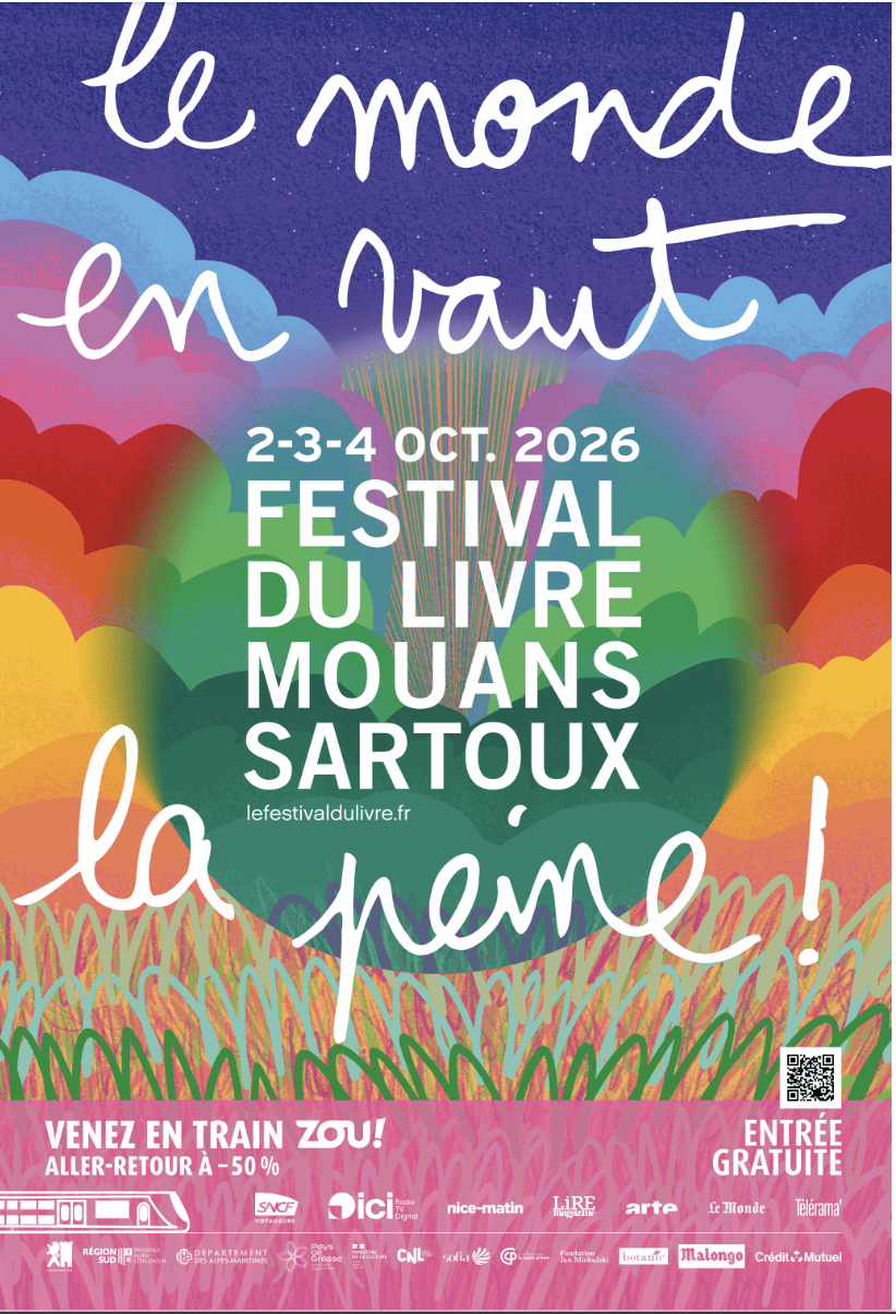 Laurence Genevet au Festival du Livre de Mouans Sartoux