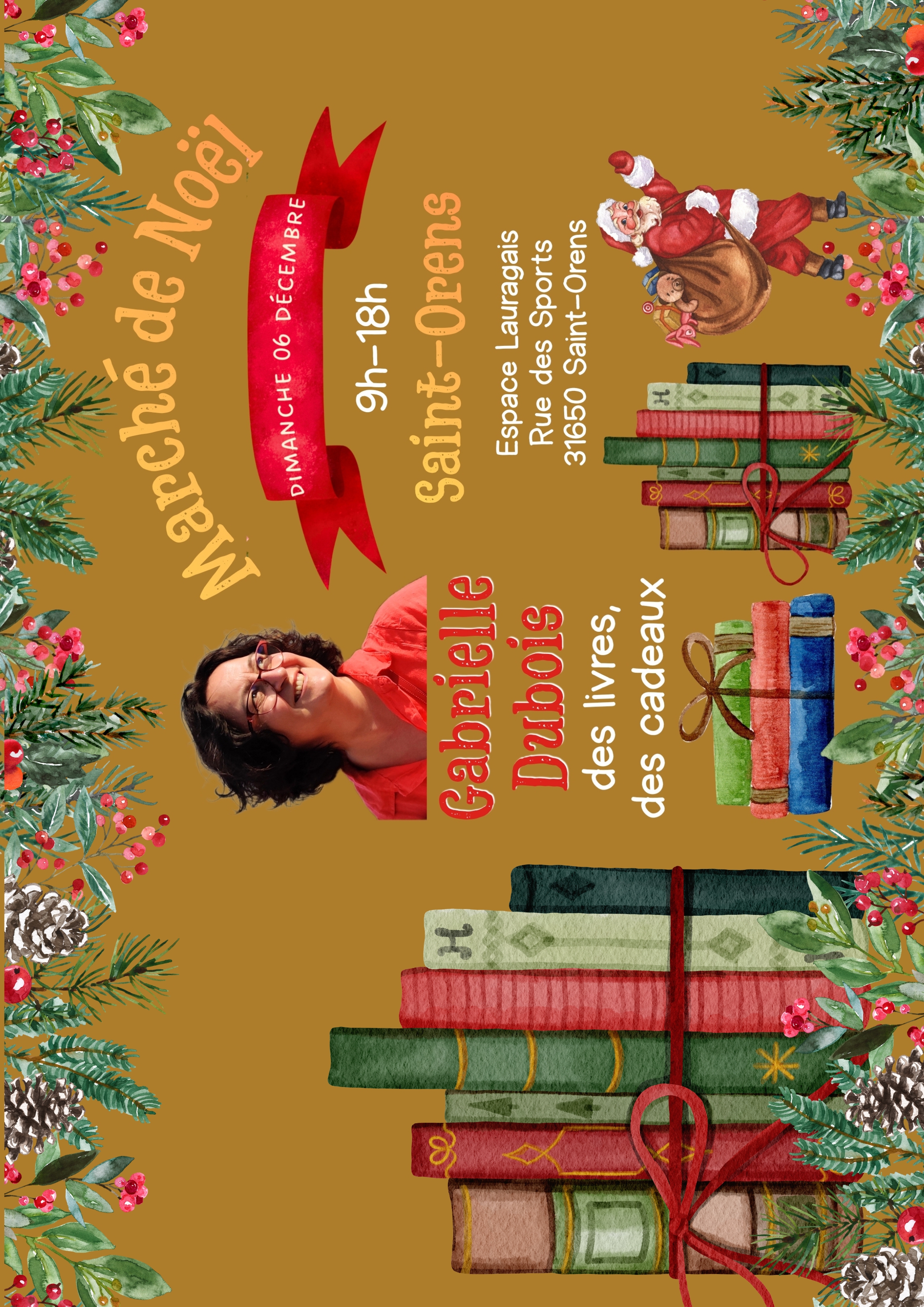 Gabrielle Dubois au Marché de Noël de Saint-Orens