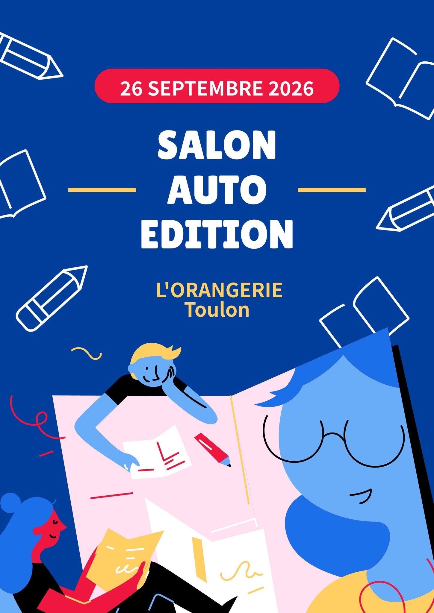 Brigitte Mascaro au Salon de l’Auto-édition