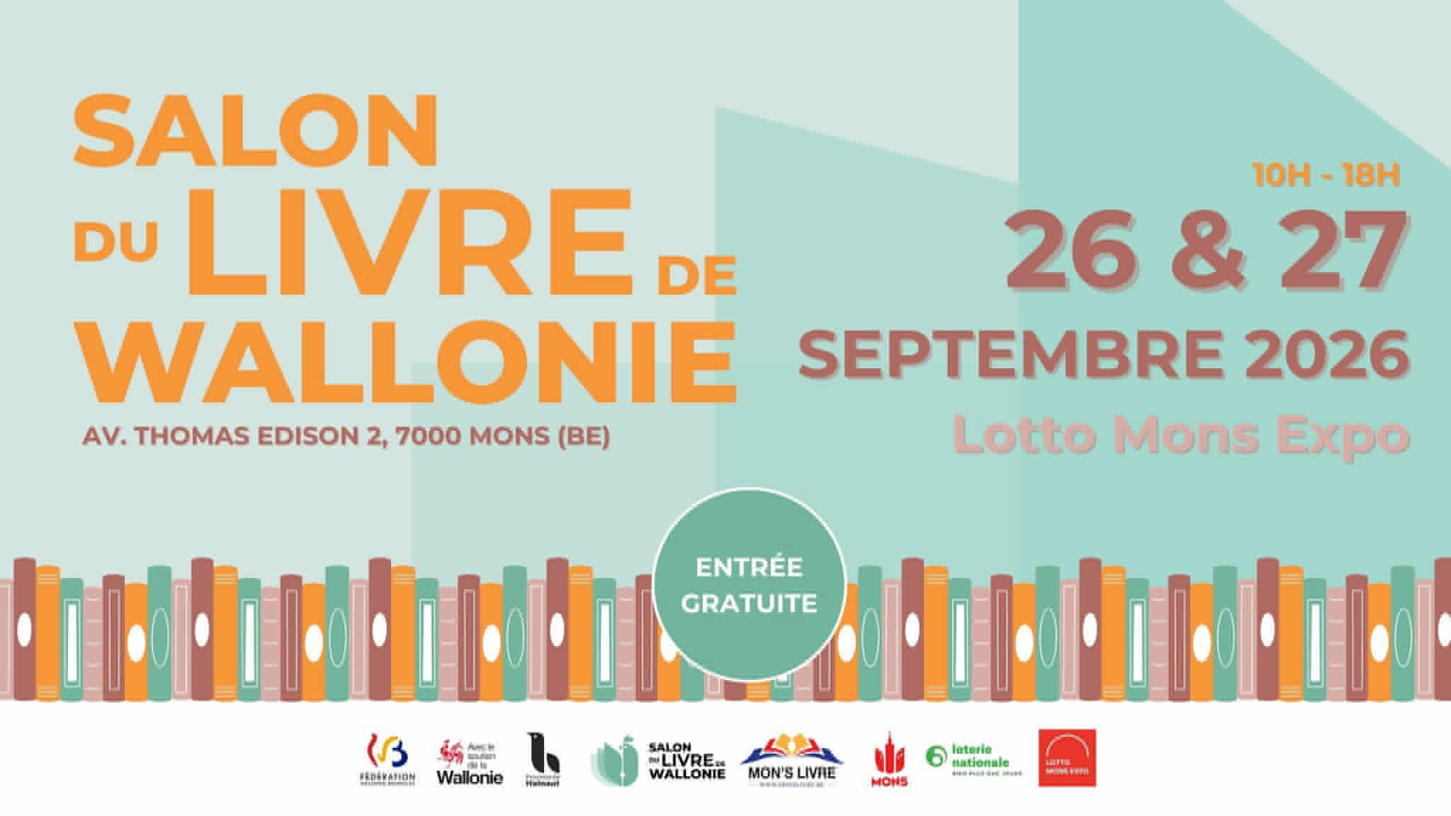 Fébronie Tsassis au Salon du Livre de Wallonie